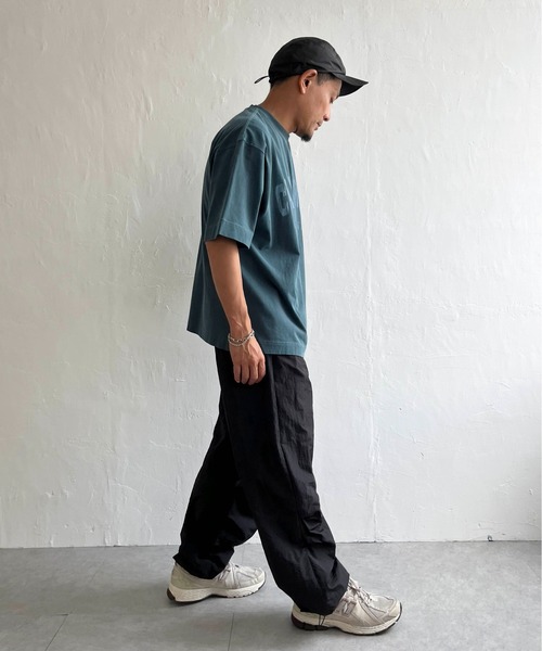 NO NEED(ノーニード)の「カラーナイロン イージーパンツ /ユニセックス(その他パンツ・メンズ・ライム/ピンク/ライトグレー/ブラック/ライトブルー・L/M)」の14枚目の写真