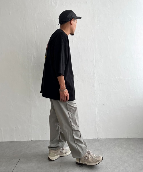 NO NEED(ノーニード)の「カラーナイロン イージーパンツ /ユニセックス(その他パンツ・メンズ・ライム/ピンク/ライトグレー/ブラック/ライトブルー・L/M)」の22枚目の写真