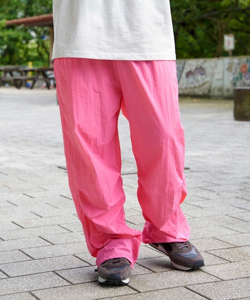 パンツ un Te chichi｜シャイニーツイルパラシュートパンツ《2025Autumn