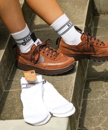 STANCE | 【STANCE/スタンス】BASIC QUARTER 3 PACK/ギフトにも最適！ 吸湿 通気性ラインブランドロゴパターン3Pパッククォーター丈ショートソックス（3足組）(ソックス/靴下)