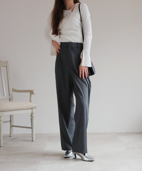 VIVIAN（ヴィヴィアン）の「スクエアトゥデザインヒールローファーパンプス（パンプス・レディース・ブラック/シルバー/グレー系その他7/ダークブラウン・LL/L/M/S）」の15枚目の写真