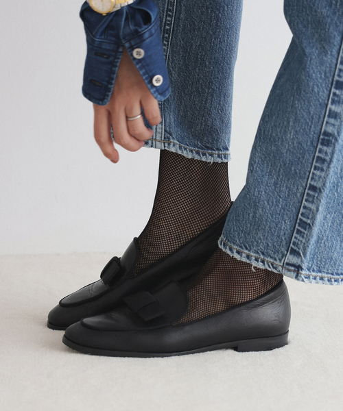 IENA(イエナ)の「STATUS/ステイタス RIBBON LOAFER A272-128-M(ローファー・レディース・ブラック・38/37/36)」の14枚目の写真