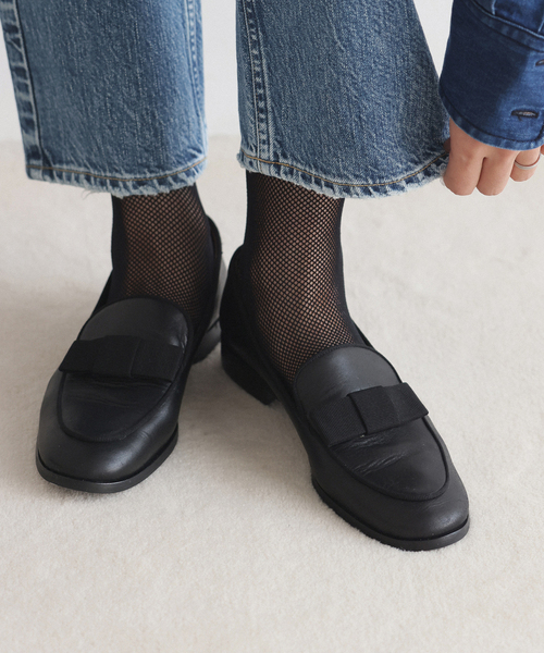 IENA(イエナ)の「STATUS/ステイタス RIBBON LOAFER A272-128-M(ローファー・レディース・ブラック・38/37/36)」の13枚目の写真