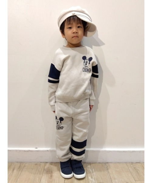 GAP(ギャップ)の「babyGapディズニー バーシティ ジョガーパンツ(スウェットパンツ・キッズ・グレー・110cm/105cm/100cm/80cm/90cm/95cm/70cm)」の2枚目の写真