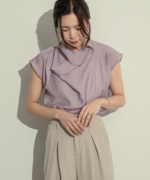 ノースリーブ ラップ ベスト ジレ neau 低 価格 通販