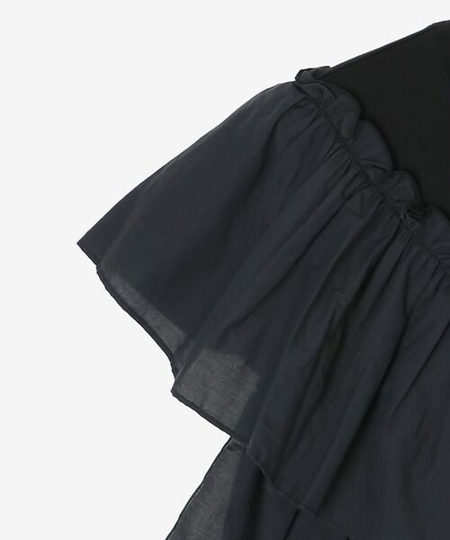 【セール】アシメティアードフリルカットソー（Tシャツ/カットソー）｜le.coeur blanc（ルクールブラン）