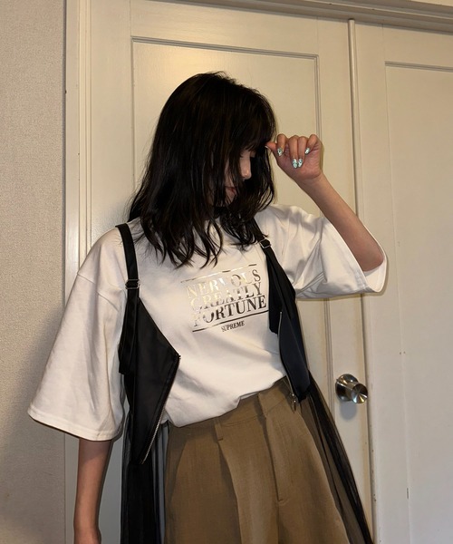 AS KNOW AS plus（アズノゥアズプラス）の「◇ビスチェチュールドッキングキャミワンピース（ワンピース・レディース・ブラック系その他/ブラック系/ブルー系・FREE）」の10枚目の写真