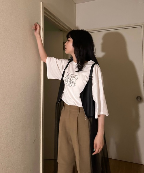 AS KNOW AS plus（アズノゥアズプラス）の「◇ビスチェチュールドッキングキャミワンピース（ワンピース・レディース・ブラック系その他/ブラック系/ブルー系・FREE）」の17枚目の写真