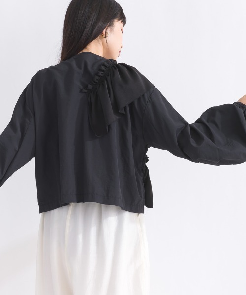 アシメフリルブルゾン（ブルゾン）｜terrace（テラス）のファッション