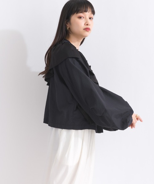 アシメフリルブルゾン（ブルゾン）｜terrace（テラス）のファッション