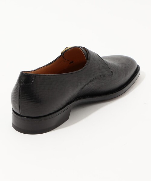 F.LLI GIACOMETTI（フラテッリジャコメッティ）の「F.LLI Giacometti ユタカーフ シングルモンクシューズ（ドレスシューズ・メンズ・ブラック・41）」の4枚目の写真
