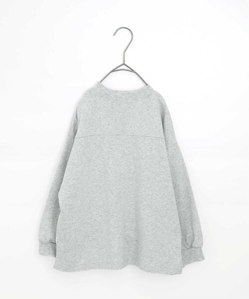 p.premier（ピードットプルミエ）の「フットボール切替長袖Tシャツ（Tシャツ/カットソー・キッズ・ブルー/グレー/オフホワイト/チャコール/イエロー/ブラウン・80/90/100/110/120/130/140）」の12枚目の写真