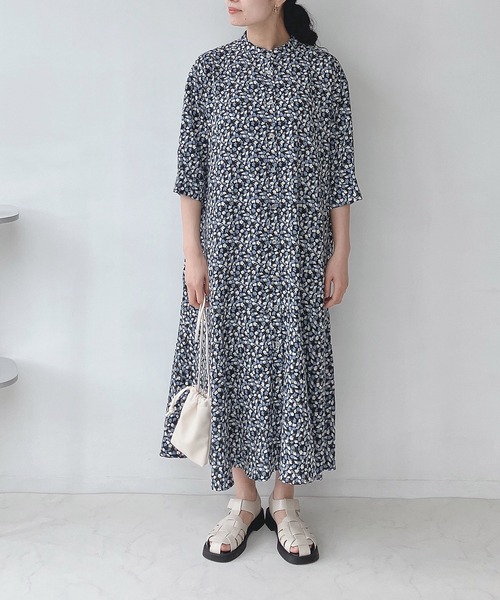 アズノウアズのワンピース 茶*丸様 アズノゥアズオオラカ ワンピース