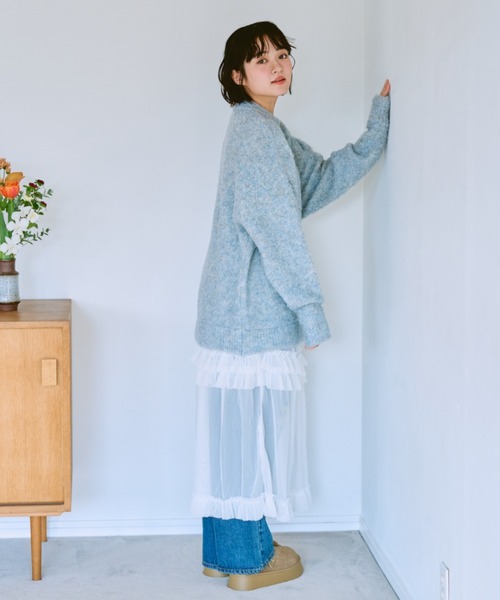 ニット・セーター IONSEOUL Spray Hood Knit セール】ブークレニット(ニット/セーター)|unclip(アン
