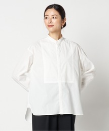 BAND COLLAR SHIRT