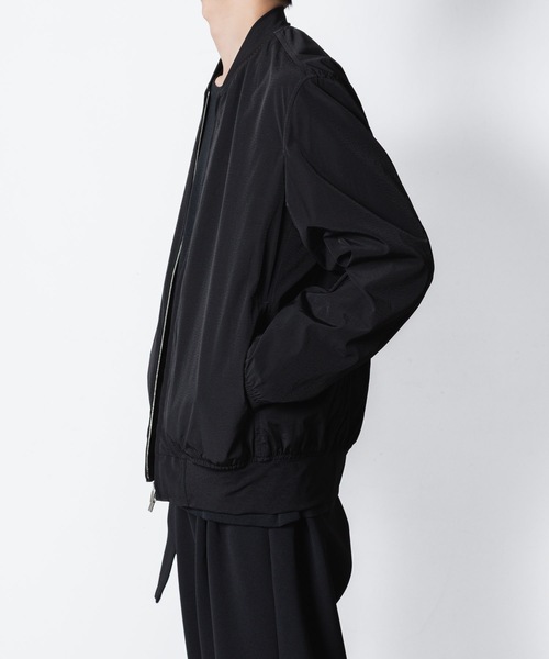 ATTACHMENT(アタッチメント)の「CO/NY ウェザークロス MA-1 / CO/NY WEATHER CLOTH MA-1(MA-1・メンズ・ブラック/カーキ・1/2/3)」の4枚目の写真