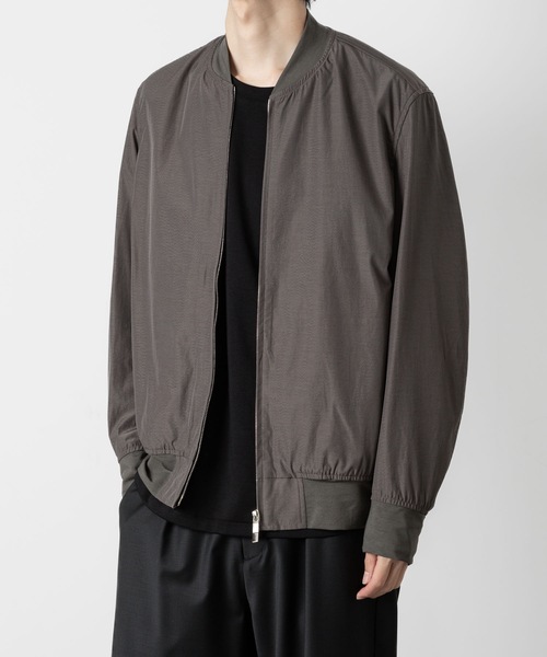 ATTACHMENT(アタッチメント)の「CO/NY ウェザークロス MA-1 / CO/NY WEATHER CLOTH MA-1(MA-1・メンズ・ブラック/カーキ・1/2/3)」の13枚目の写真