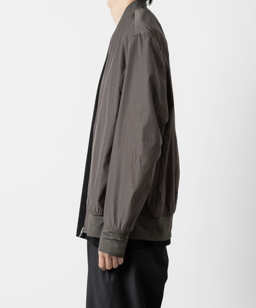 ATTACHMENT(アタッチメント)の「CO/NY ウェザークロス MA-1 / CO/NY WEATHER CLOTH MA-1(MA-1・メンズ・ブラック/カーキ・1/2/3)」の14枚目の写真