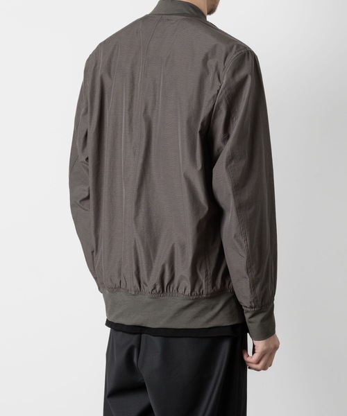 ATTACHMENT(アタッチメント)の「CO/NY ウェザークロス MA-1 / CO/NY WEATHER CLOTH MA-1(MA-1・メンズ・ブラック/カーキ・1/2/3)」の15枚目の写真