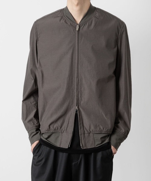 ATTACHMENT(アタッチメント)の「CO/NY ウェザークロス MA-1 / CO/NY WEATHER CLOTH MA-1(MA-1・メンズ・ブラック/カーキ・1/2/3)」の16枚目の写真