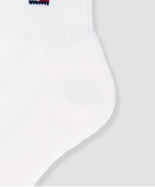 TOMMY HILFIGER（トミーヒルフィガー）の「【3足セット】TOMMY HILFIGER メンズ レディース オーガニックコットン混 足底パイル ワンポイント ショートソックス 92554052（ソックス/靴下・メンズ・その他2/その他3/ブラック・23～25cm/25～27cm）」の12枚目の写真