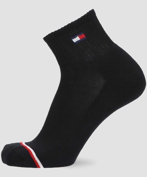 TOMMY HILFIGER（トミーヒルフィガー）の「【3足セット】TOMMY HILFIGER メンズ レディース オーガニックコットン混 足底パイル ワンポイント ショートソックス 92554052（ソックス/靴下・メンズ・その他2/その他3/ブラック・23～25cm/25～27cm）」の19枚目の写真