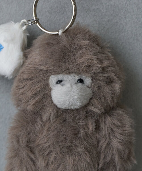 BIRTHDAY BAR（バースデイバー）の「MOTIF GEOMETRY　CYFキーホルダー（キーケース/キーアクセサリー・レディース・ホワイト/ブラウン/グレー/オレンジ・0）」の10枚目の写真