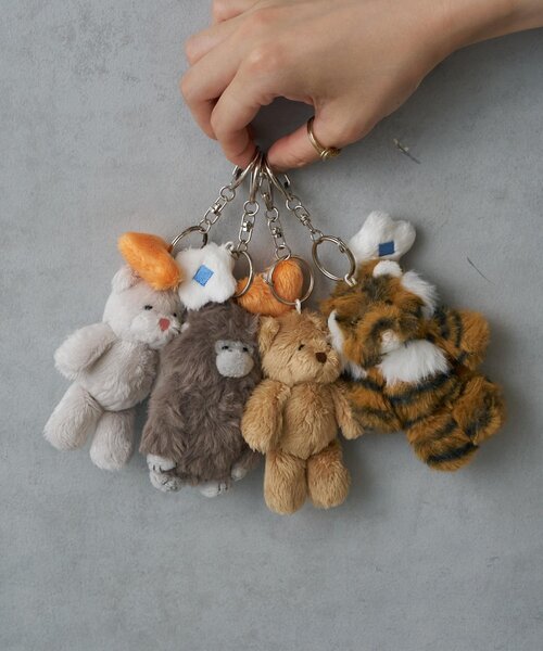 BIRTHDAY BAR（バースデイバー）の「MOTIF GEOMETRY　CYFキーホルダー（キーケース/キーアクセサリー・レディース・ホワイト/ブラウン/グレー/オレンジ・0）」の16枚目の写真