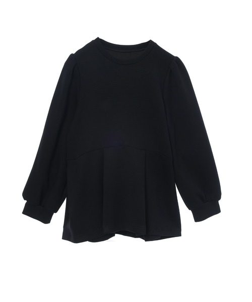 fifth（フィフス）の「ペプラムスウェットトップス（スウェット・レディース・ブラック/ライトグレー・M）」の18枚目の写真