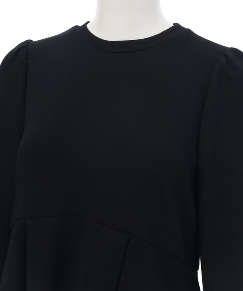 fifth（フィフス）の「ペプラムスウェットトップス（スウェット・レディース・ブラック/ライトグレー・M）」の22枚目の写真