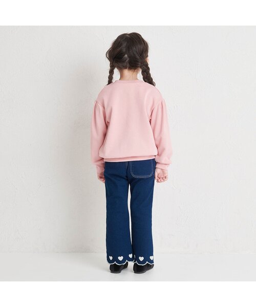 apres les cours（アプレレクール）の「7days Style/総柄・モチーフトレーナー（スウェット・キッズ・ブラック/アイボリー/サックスブルー/ピンク/レッド/キナリ/ラベンダー/イエロー・80/90/100/110/120/130/140）」の17枚目の写真