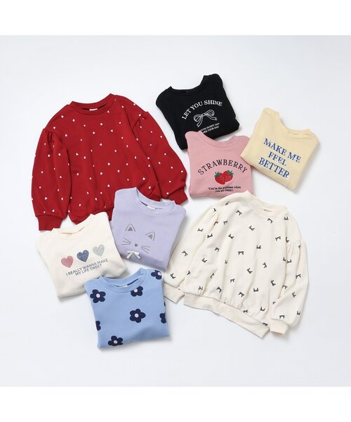 セール】7days Style/総柄・モチーフトレーナー（スウェット）｜apres