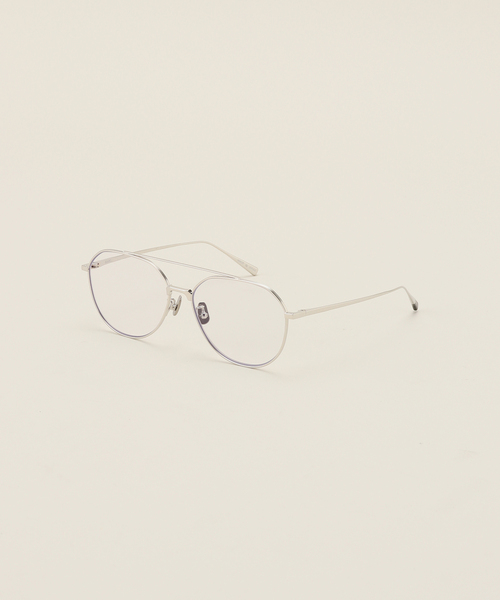 BLANC..(ブラン)の「BLANC..B0042CLR:メガネ(メガネ・レディース・シルバー・FREE)」の1枚目の写真