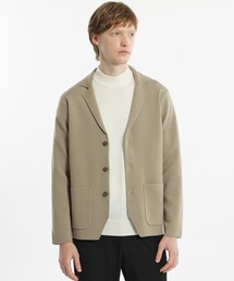 Oblada ベージュ ウール　テーラードジャケット Oblada ベージュ ウール テーラードジャケット レディース