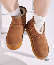 EMU Australia/エミュオーストラリア EMU PLATFROM MICRO WOOL 厚底 ムートンブーツ