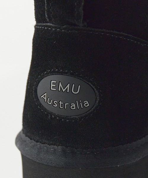 EMU Australia（エミューオーストラリア）の「EMU Australia/エミュオーストラリア EMU PLATFROM MICRO WOOL 厚底 ムートンブーツ（ブーツ・レディース・ブラック/チャコール/ベージュ・6/8/7）」の19枚目の写真