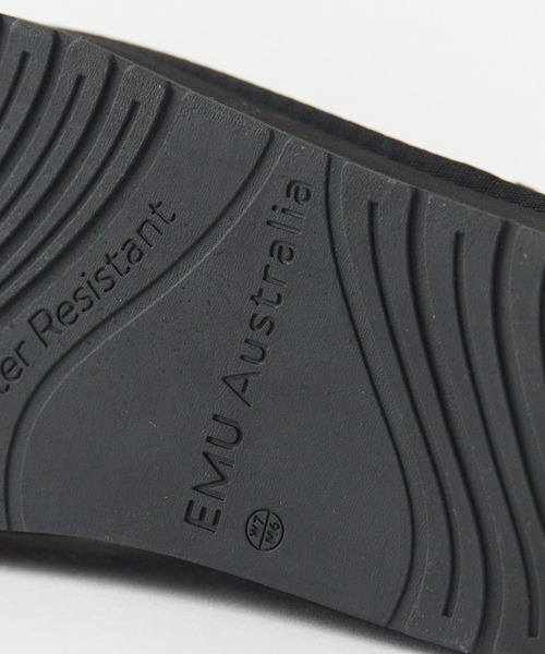 EMU Australia（エミューオーストラリア）の「EMU Australia/エミュオーストラリア EMU PLATFROM MICRO WOOL 厚底 ムートンブーツ（ブーツ・レディース・ブラック/チャコール/ベージュ・6/8/7）」の22枚目の写真
