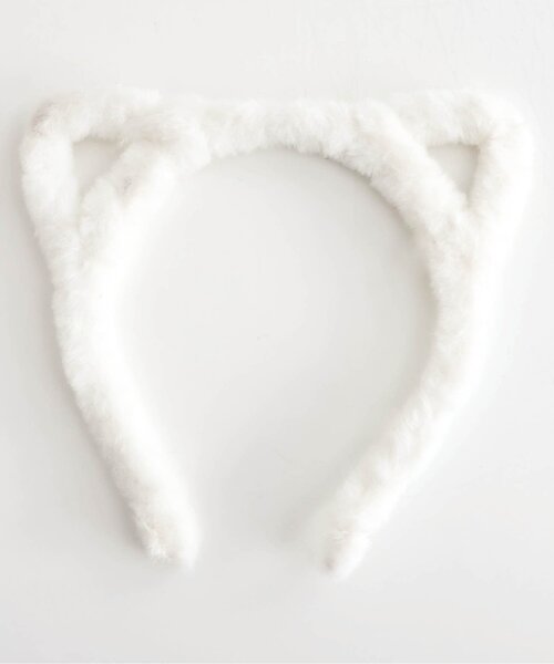 apres les cours(アプレレクール)の「ねこ耳カチューシャ(カチューシャ・キッズ・アイボリー/ブラック・FREE)」の15枚目の写真