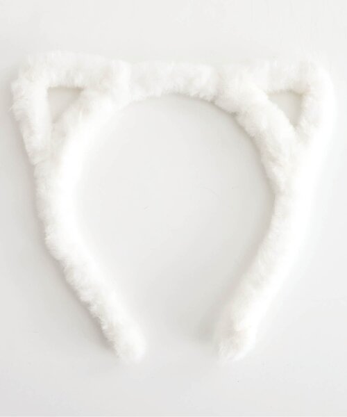 apres les cours(アプレレクール)の「ねこ耳カチューシャ(カチューシャ・キッズ・アイボリー/ブラック・FREE)」の16枚目の写真