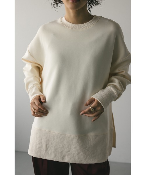 セール】サイドジップオーバースウェット（スウェット