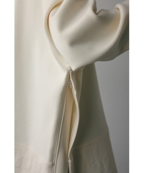 STYLEMIXER（スタイルミキサー）の「サイドジップオーバースウェット（スウェット・レディース・ライトパープル/アイボリー/ブラック・FREE）」の12枚目の写真