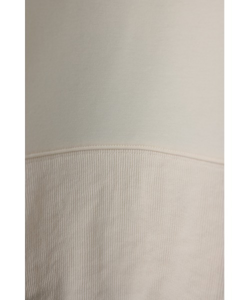 STYLEMIXER（スタイルミキサー）の「サイドジップオーバースウェット（スウェット・レディース・ライトパープル/アイボリー/ブラック・FREE）」の13枚目の写真