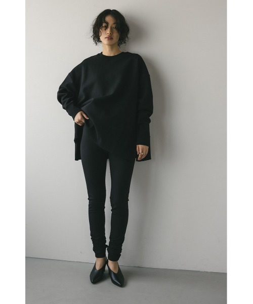 STYLEMIXER（スタイルミキサー）の「サイドジップオーバースウェット（スウェット・レディース・ライトパープル/アイボリー/ブラック・FREE）」の16枚目の写真