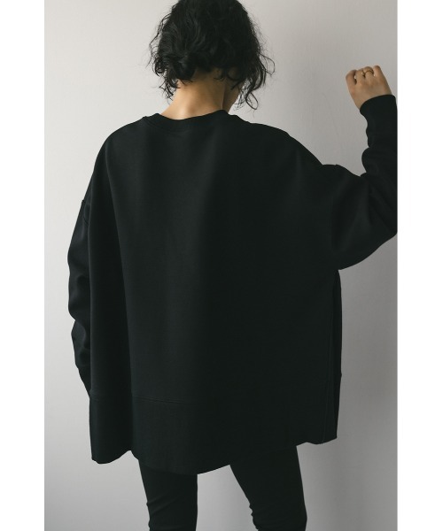 STYLEMIXER（スタイルミキサー）の「サイドジップオーバースウェット（スウェット・レディース・ライトパープル/アイボリー/ブラック・FREE）」の17枚目の写真