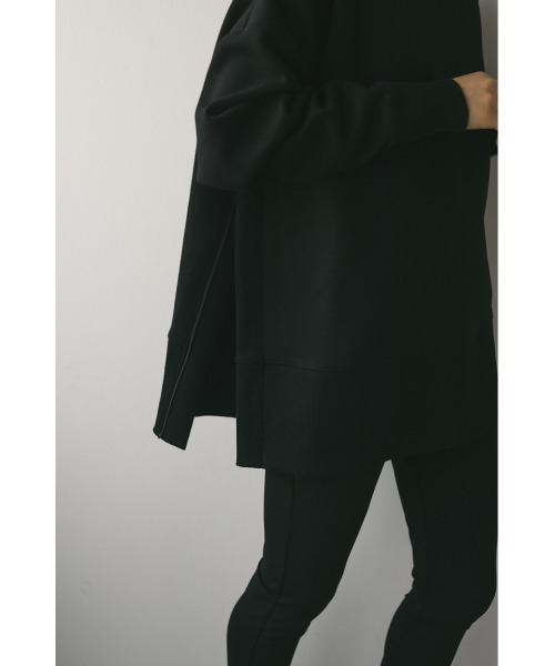 STYLEMIXER（スタイルミキサー）の「サイドジップオーバースウェット（スウェット・レディース・ライトパープル/アイボリー/ブラック・FREE）」の19枚目の写真