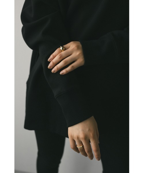 STYLEMIXER（スタイルミキサー）の「サイドジップオーバースウェット（スウェット・レディース・ライトパープル/アイボリー/ブラック・FREE）」の20枚目の写真