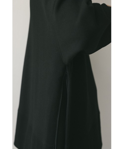 STYLEMIXER（スタイルミキサー）の「サイドジップオーバースウェット（スウェット・レディース・ライトパープル/アイボリー/ブラック・FREE）」の21枚目の写真