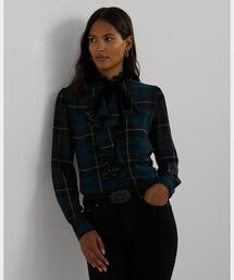 LAUREN RALPH LAUREN（ローレン ラルフ ローレン）の「チェック フリル