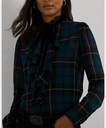 LAUREN RALPH LAUREN（ローレン ラルフ ローレン）の「チェック フリル