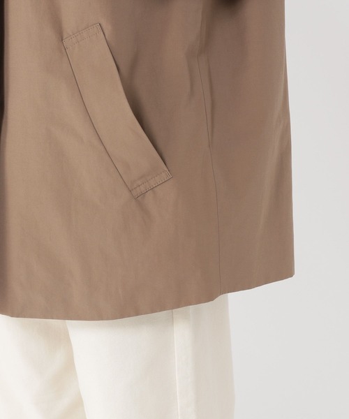 studio CLIP（スタディオクリップ）の「テトロンコットンウェザーフーディーコート（ブルゾン・レディース・ブラック/モカ/キャメル・FREE）」の15枚目の写真